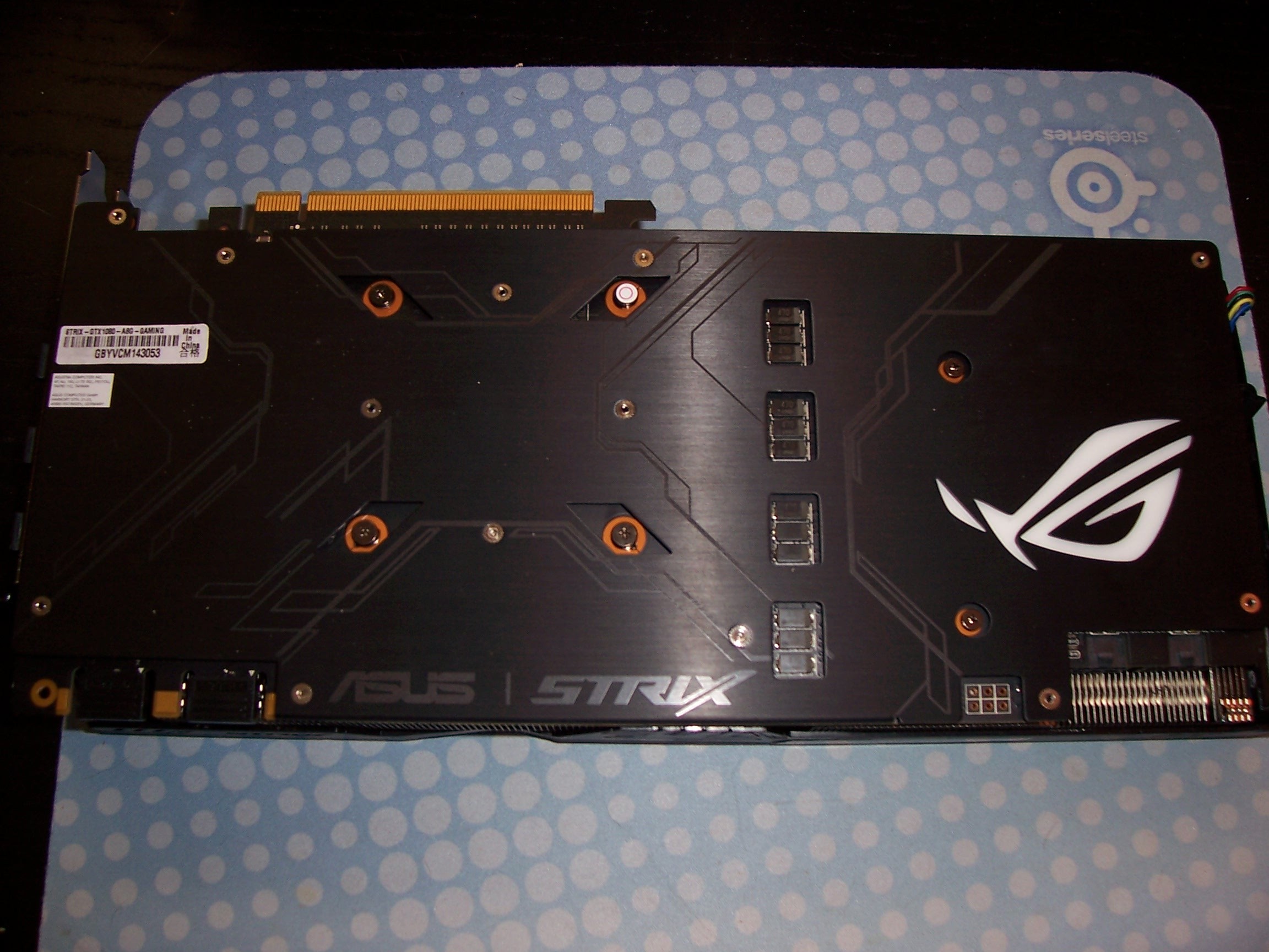 Asus ROG Strix GeForce GTX 1080 STRIX-GTX1080-A8G-GAMING For Sale